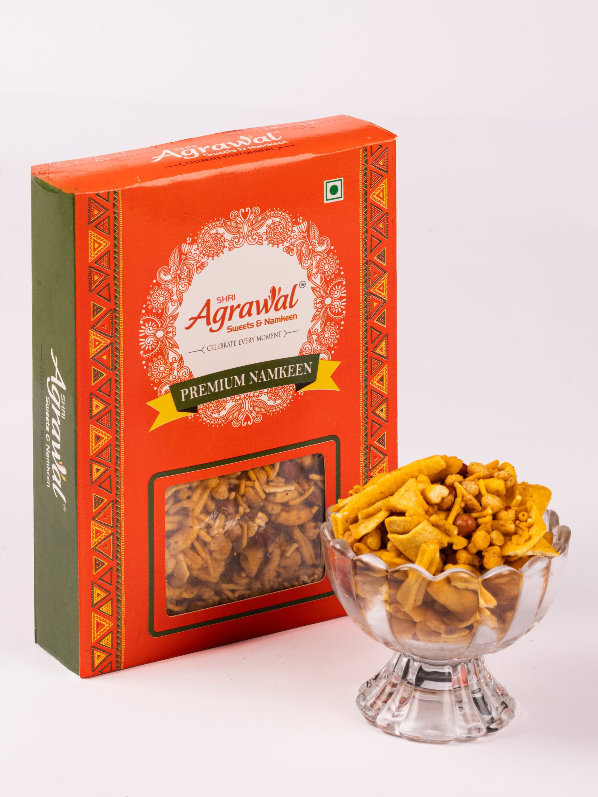 Shri Agrawal Sweets & Namkeen Hing Mixture - 500 gms
