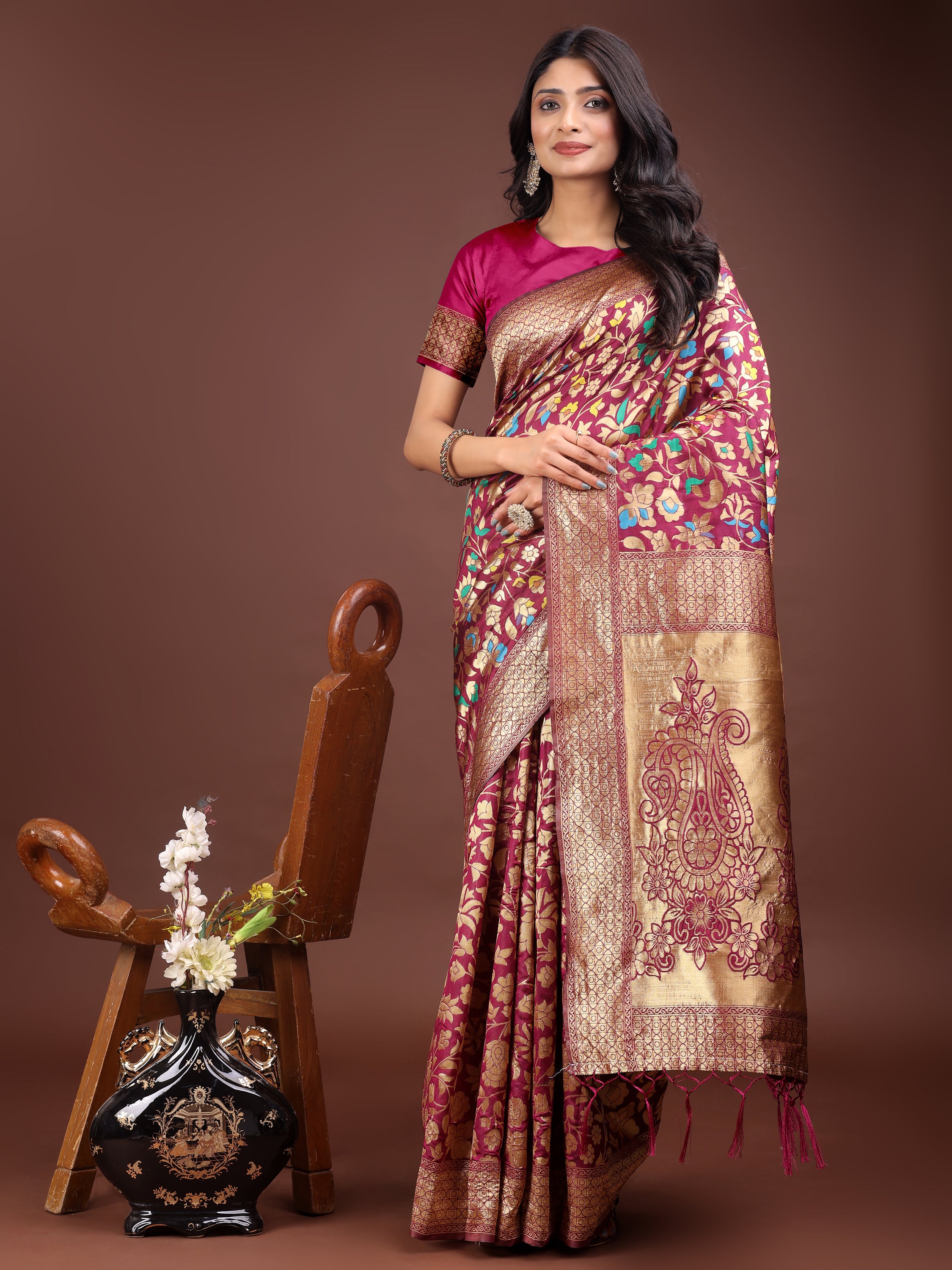 Pehchaan Patola Lichi Weaves Sarees Collection | Ready To Wear      SKU - ASKAS1001 to 06