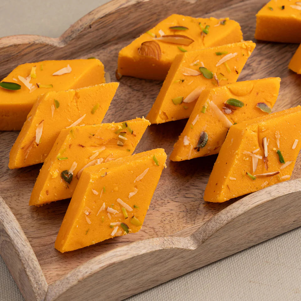 Pothgaal Sweet Kesar Burfi - 500 gms