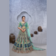 Special Graceful Green Lenega embedded by Thread and Sequin Embellished Lehengas | Ready To Wear