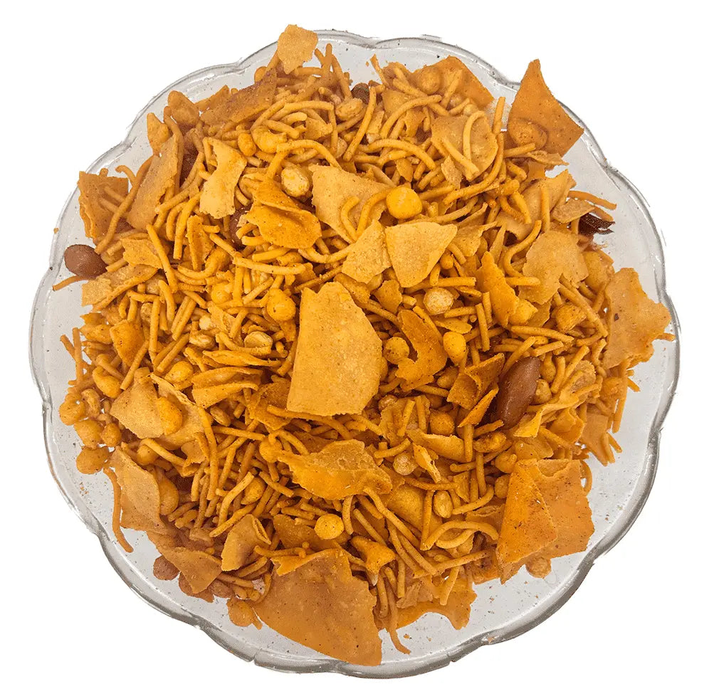 Bhole G Namkeen & Wafers Lausan Mix - 400 gms
