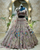Wedding Wear Organza Silk Peacock Work Lehenga Choli | Ready To Wear