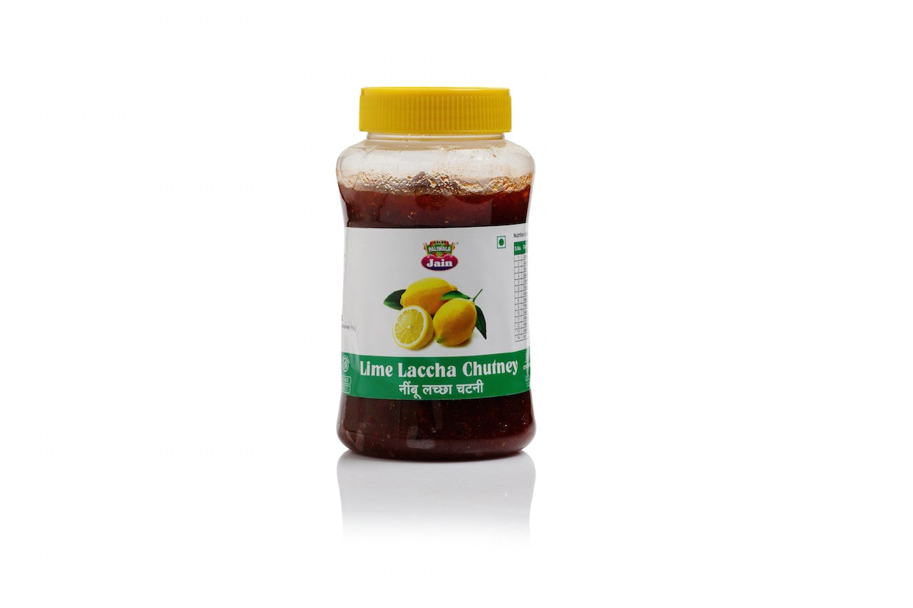 Aslee Paliwala Jain Pickles Lime Laccha Chutney - 400 gms