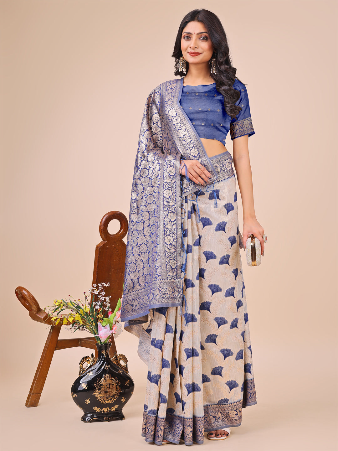 Zehra Zamin Linen Cotton Sarees Collection | Ready To Wear               SKU - ASLIQ1001 to 06