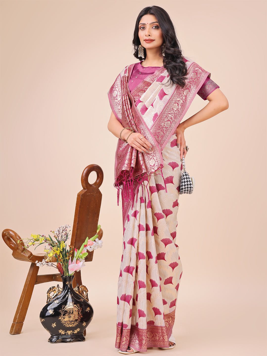 Zehra Zamin Linen Cotton Sarees Collection | Ready To Wear               SKU - ASLIQ1001 to 06