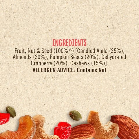 MOM Meal Of The Moment Daily Health Dry Fruit Mix - 75 gms