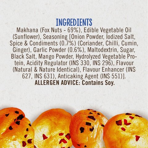 MOM - Meal Of The Moment Mast Masala Roasted Flavoured Makhana - 52 gms