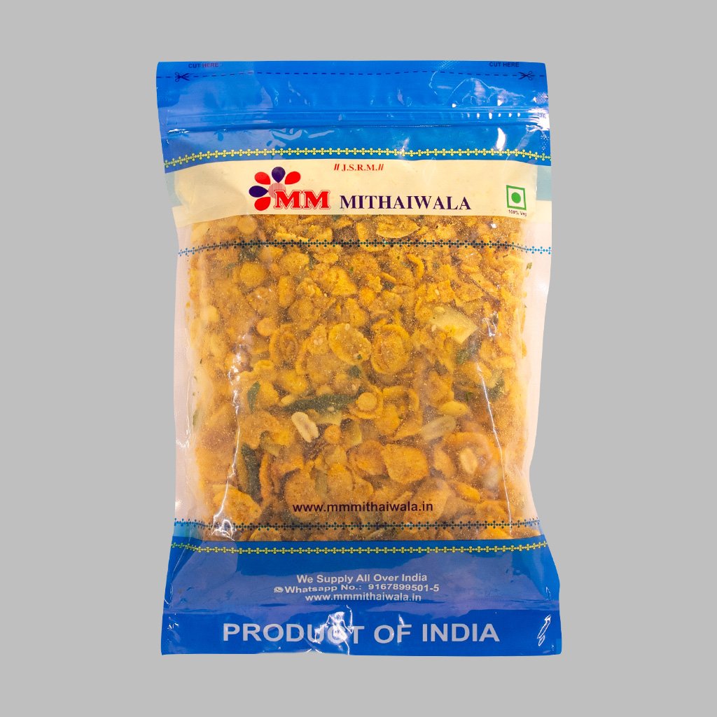 M M Mithaiwala Makai Chivda - 500 gms