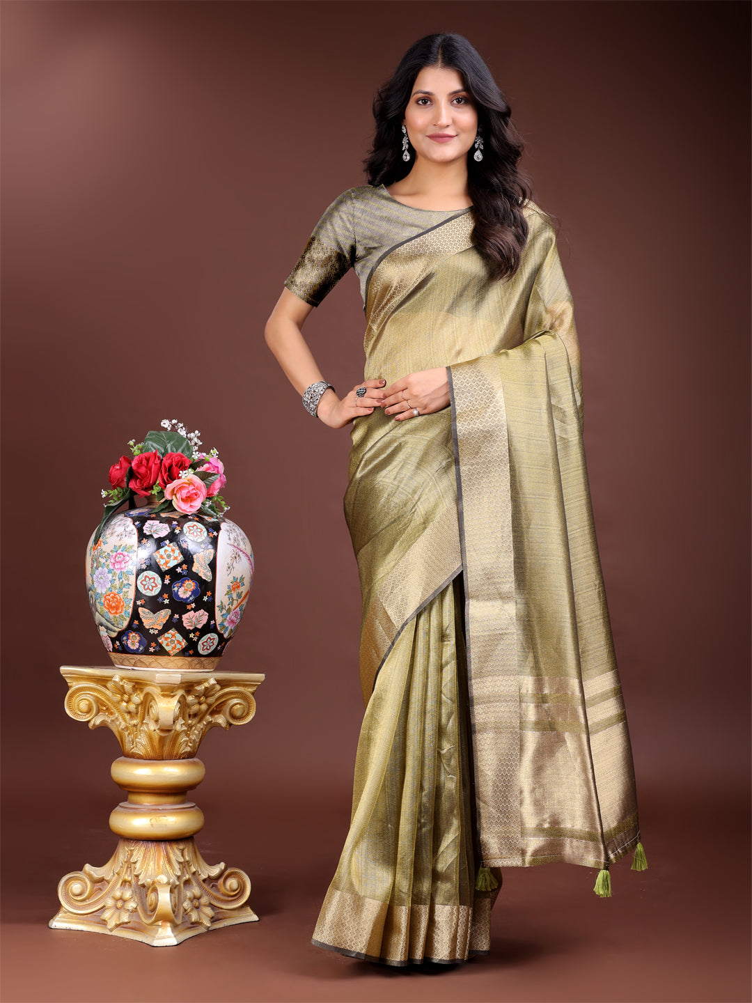 Meherbaan Mist Organza Edit  Saree Collection | Ready To Wear     SKU- SWMAR1001 to 06
