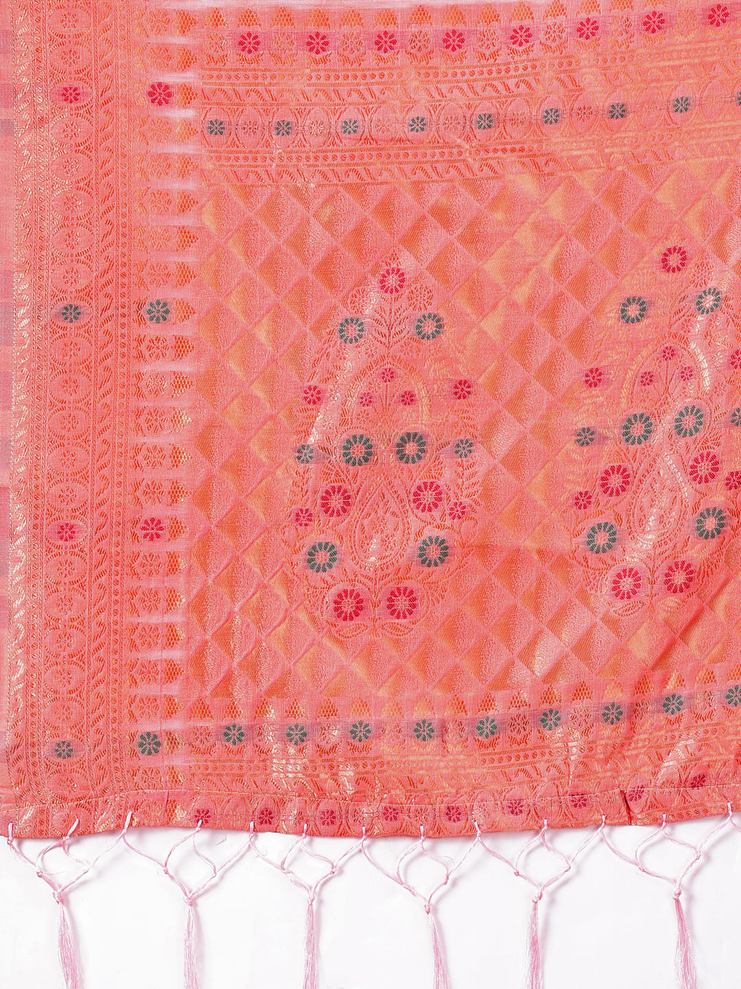 Beautiful Roop Rangrez Saree | Peach Color | Ready To Wear                         SKU-ASNAZ2003