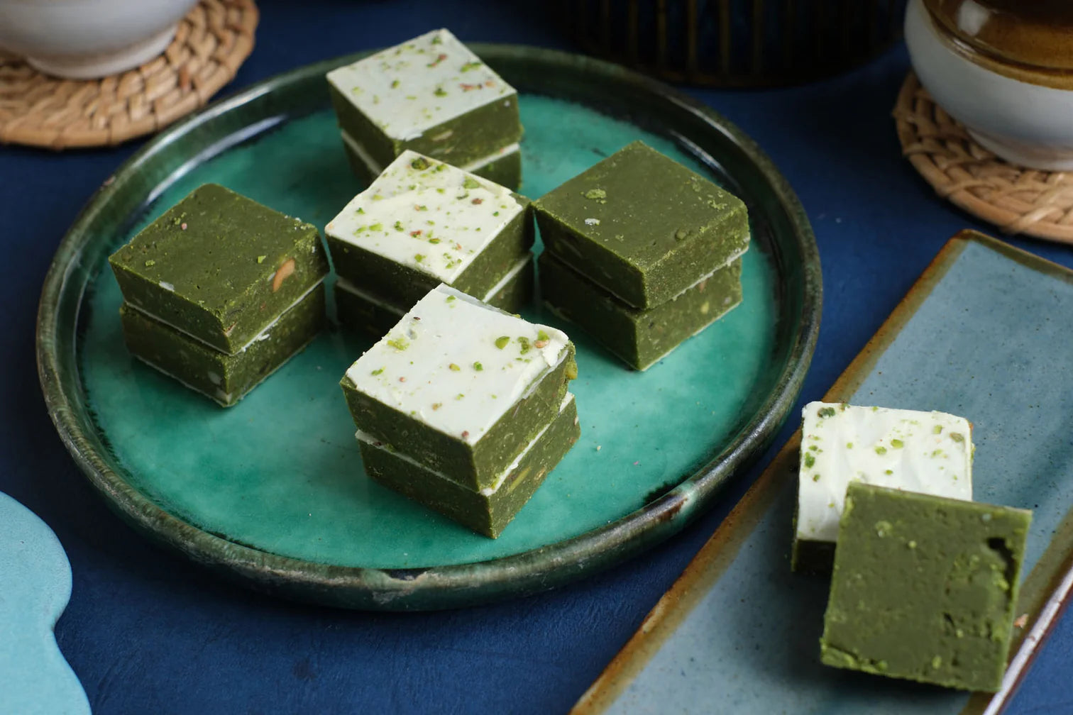 Pothgaal Sweet Pista Fruit Burfi - 500 gms