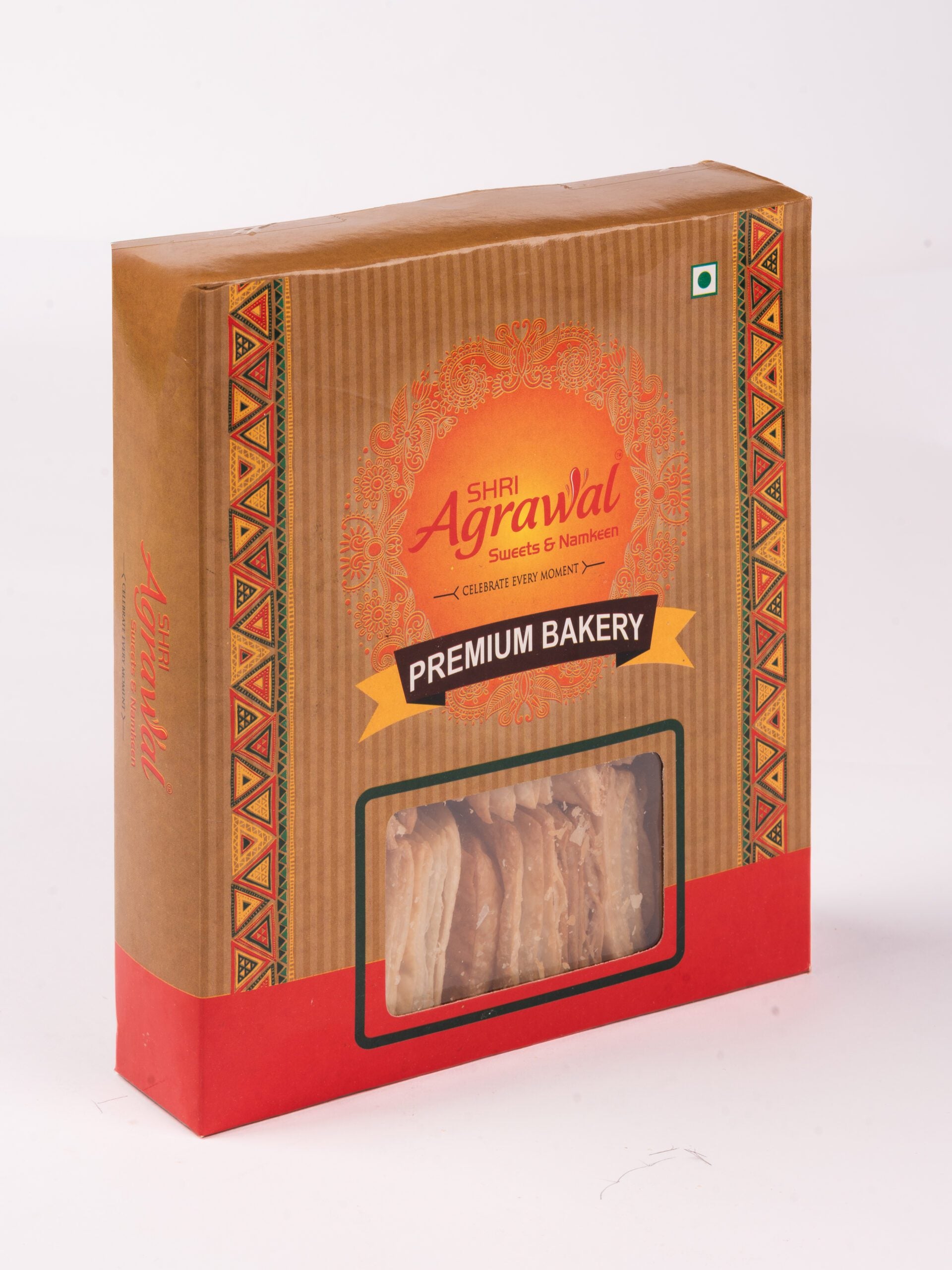 Shri Agrawal Sweets & Namkeen Plain Puff - 200 gms