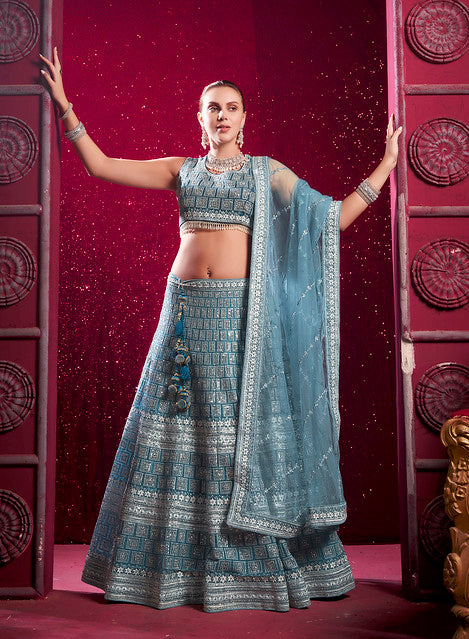 Special Premium Net With Sequance Lehenga | Ready To Wear                                  Code-9019