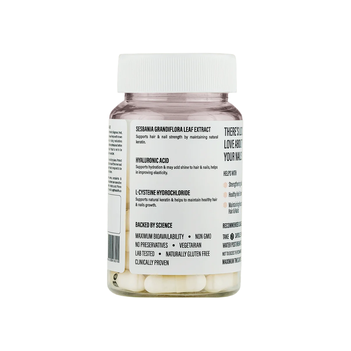 The Be Life Support Healthy Hair & Nails - 60 Capsules