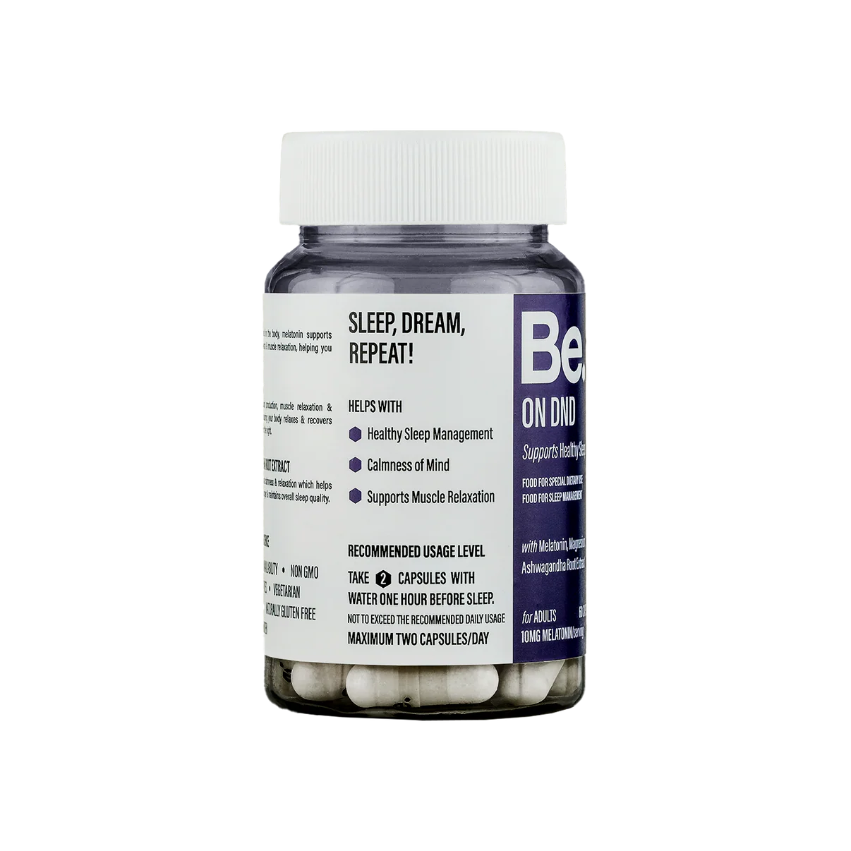 The Be Life Support Healthy Sleep - 60 Capsules