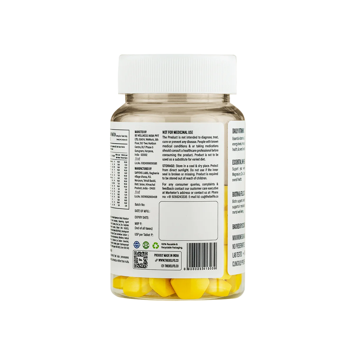 The Be Life Supports Overall Daily Health & Wellbeing - 30 Tablets