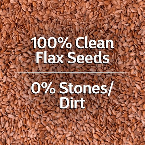 True Elements Flax Seeds - Fibre and Protein Rich - 250 gms
