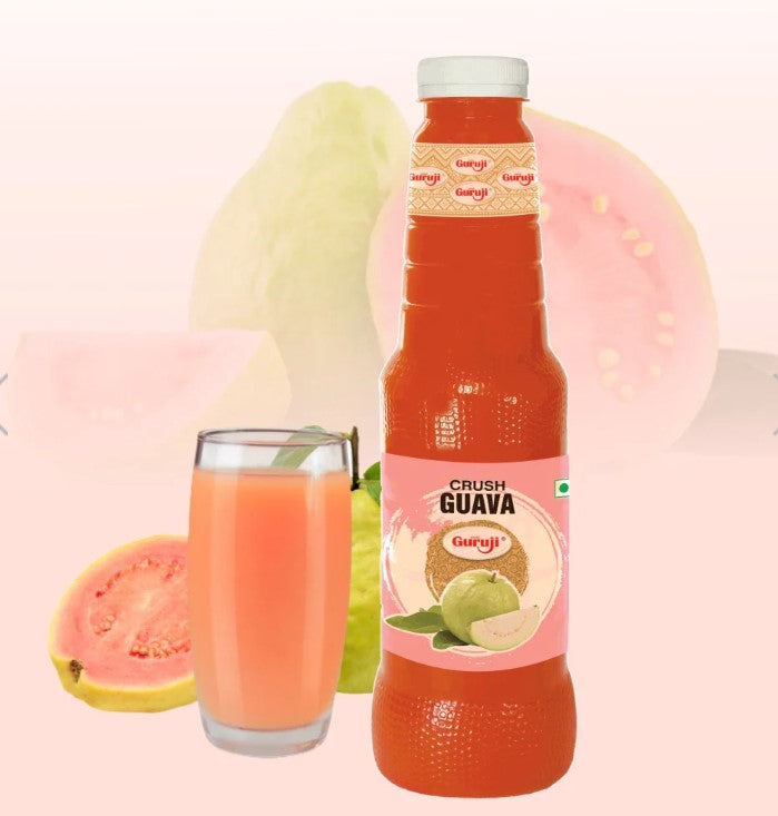 Shree Guruji Guava Crush - 1 ltr