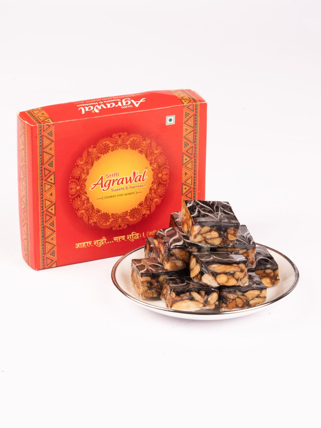 Buy Shri Agrawal Sweets Honey Almond Dark 500 gms | Premium Sweet Treat