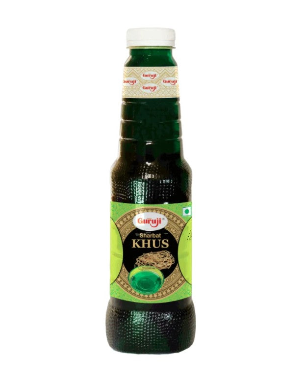 Shree Guruji Khus Sharbat - 750 ml