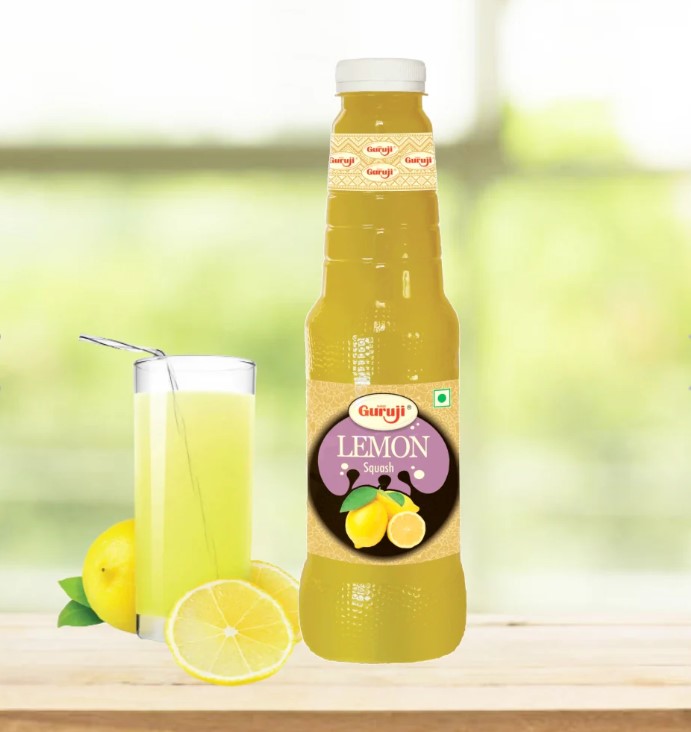 Shree Guruji Lemon Squash - 750 ml