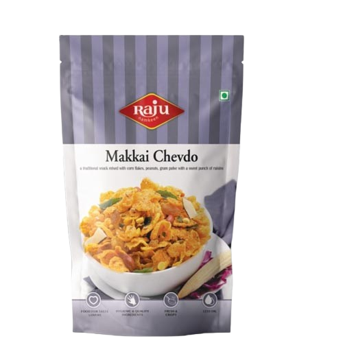 Raju Namkeen Makkai chevdo - 400 gms