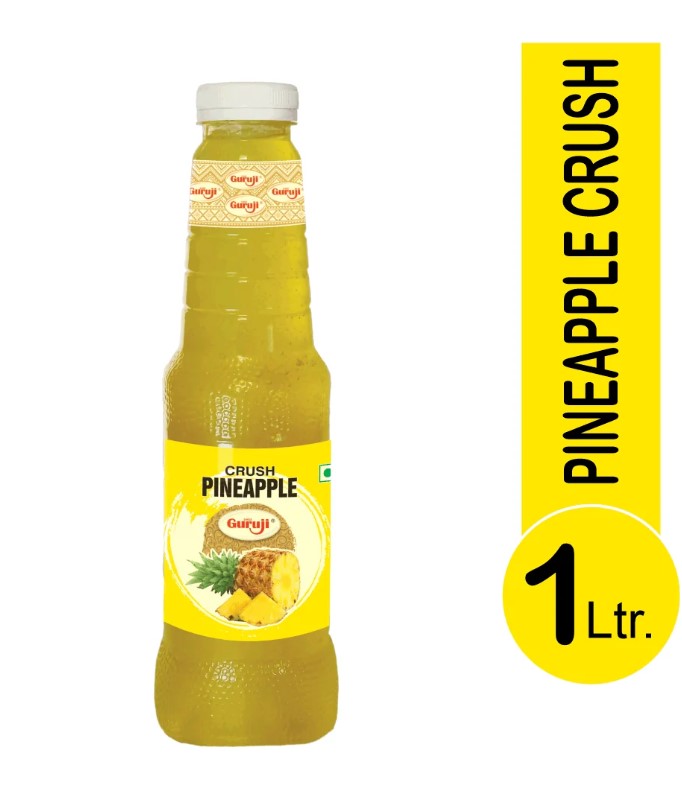 Shree Guruji Pineapple Crush - 1 ltr