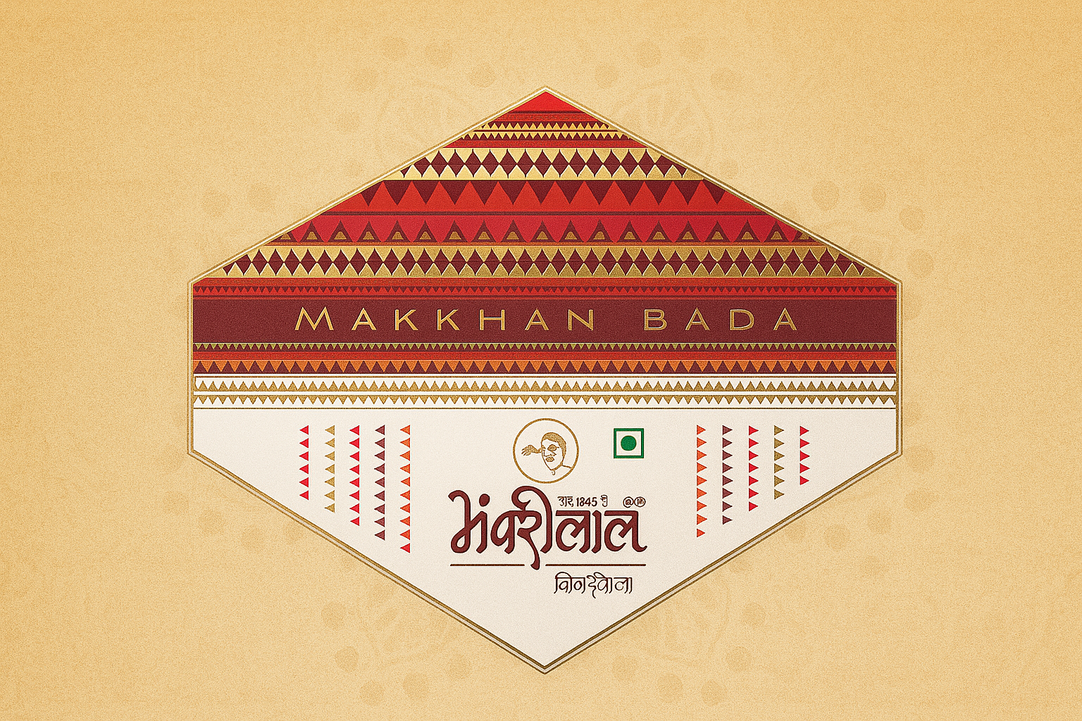 Bhanwarilal Makhan wada - 500 gms