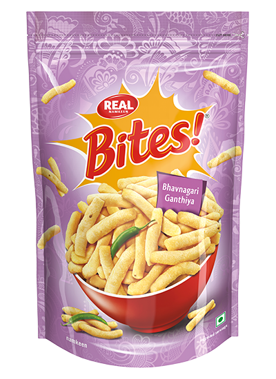 Real Bites Namkeen Bhavnagari Ganthiya | 400 gms