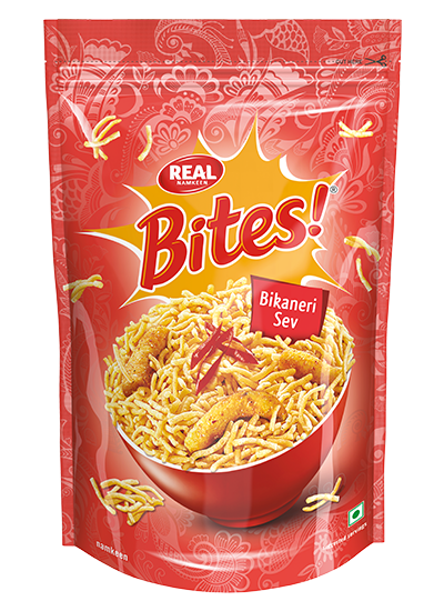Real Bites Namkeen Bikaneri Sev | 400 gms