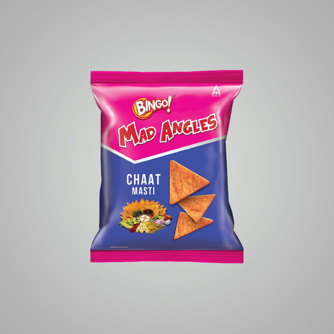 Bingo Mad Angles ( Chaat Masti ) Indian Flavour 50g