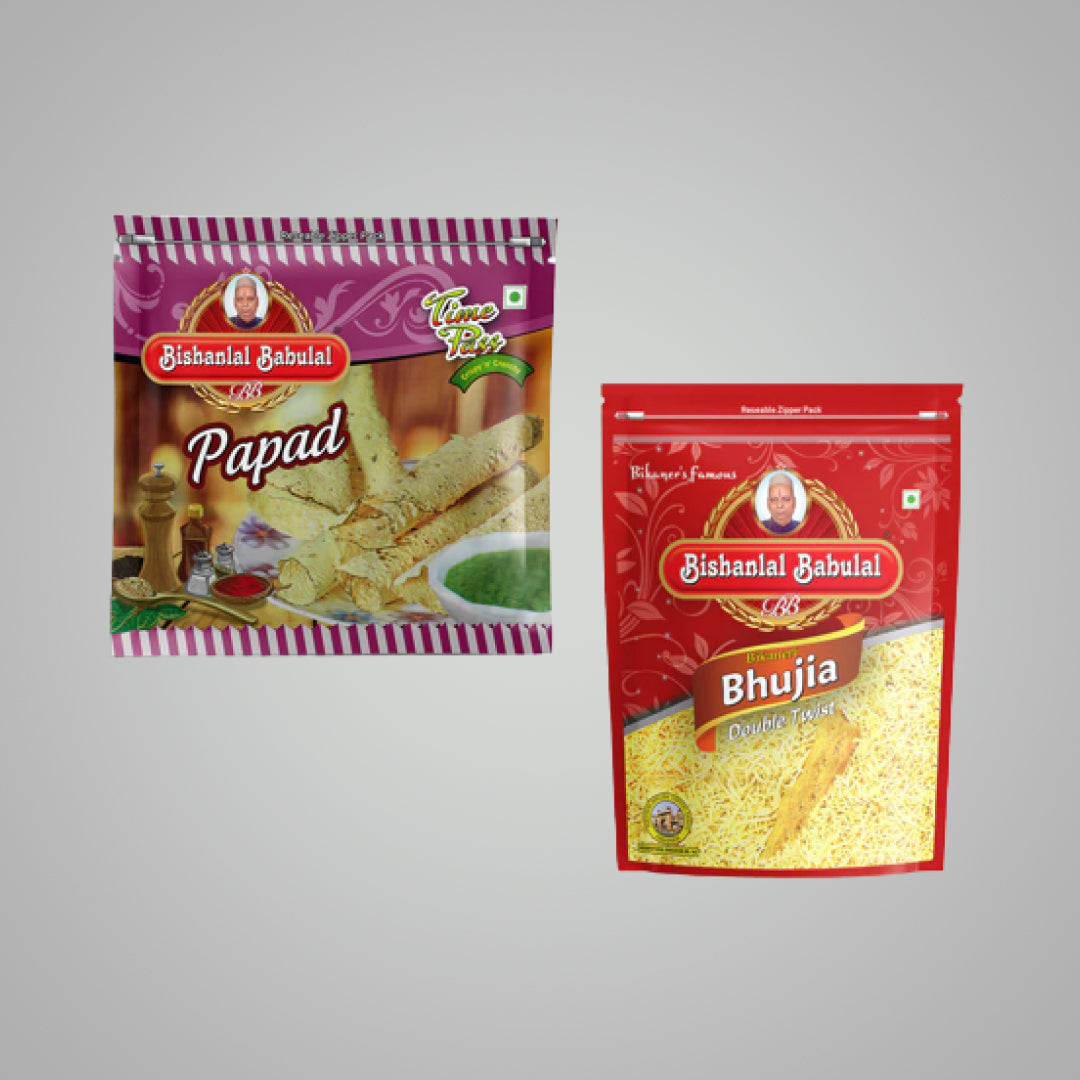 Bishanlal Babulal Bikaneri Bhujia & Tikadi Papad