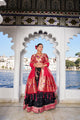 Jacquard Silk Lehenga Choli With Lace Touch Up Work | Ready To Wear