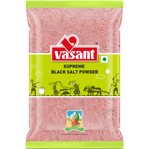 Vasant Masala Natural Black Salt ( Sanchal ) Powder ( Set Of 3 ) 100 gms each