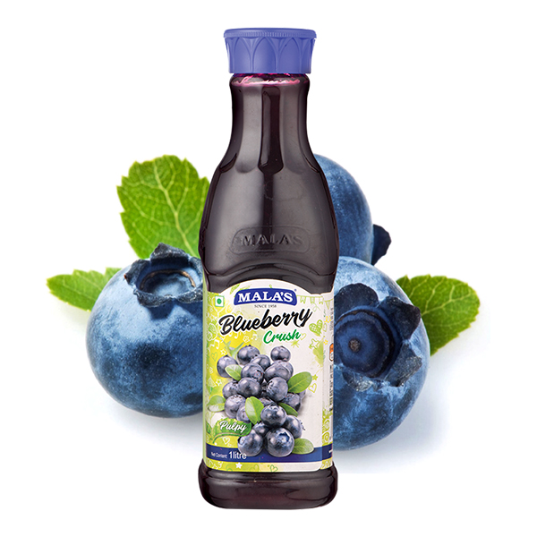 Blueberry Crush 1L PET Bottle