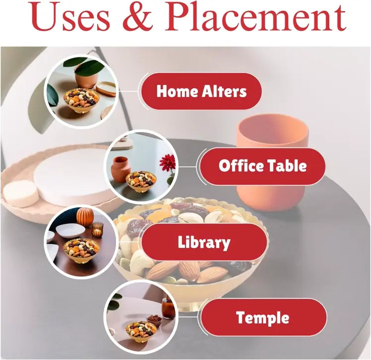 Silver Plated Two Tone Single Bowl Set | 3.5 Inches