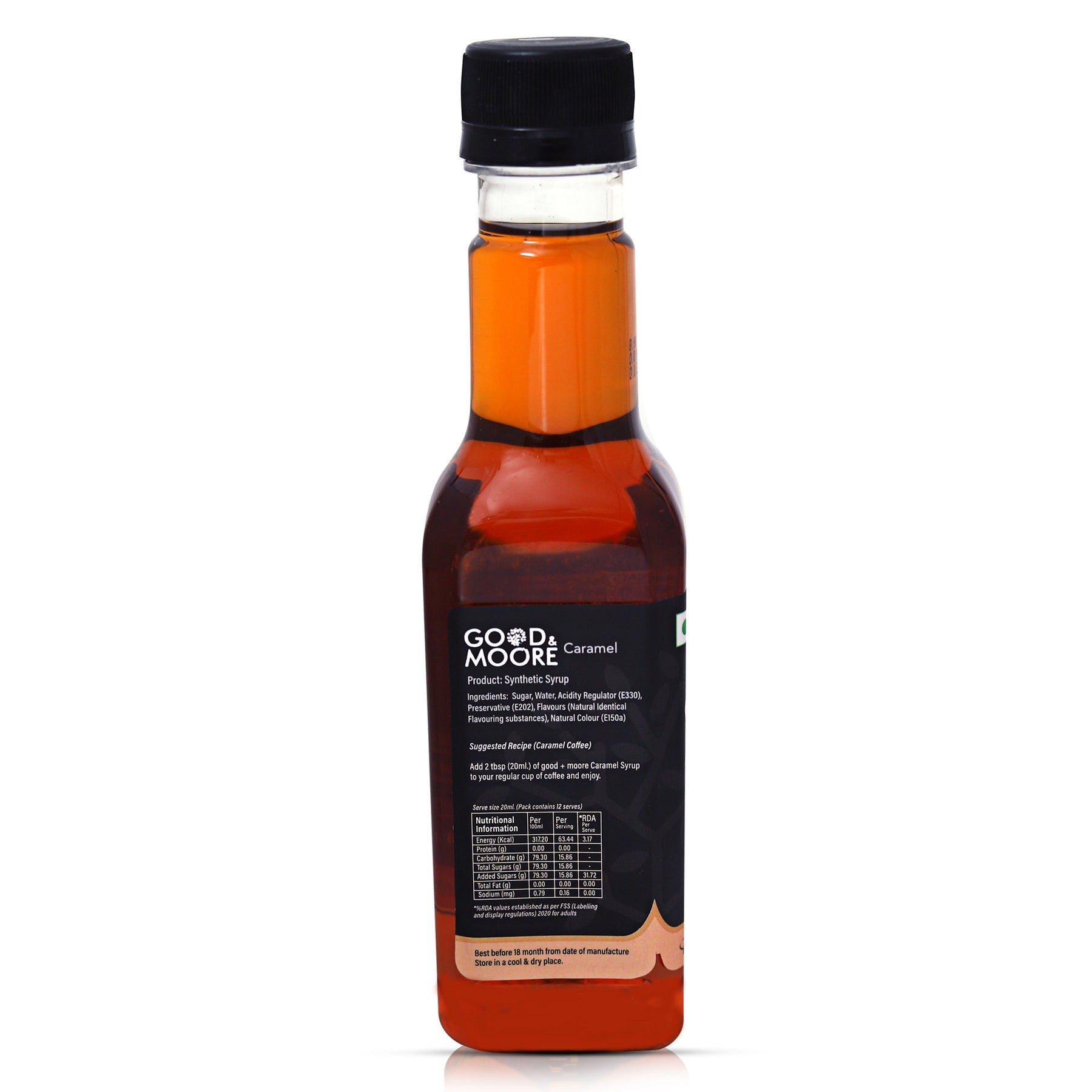 Good & Moore Caramel Syrup |250 ML | 750 ML