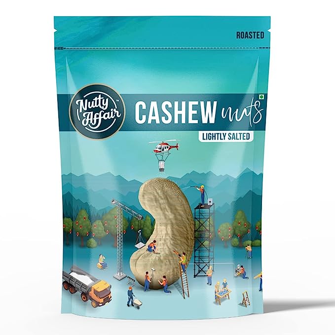 Nutty Affair Cashews Roasted and Salted 200 Gms