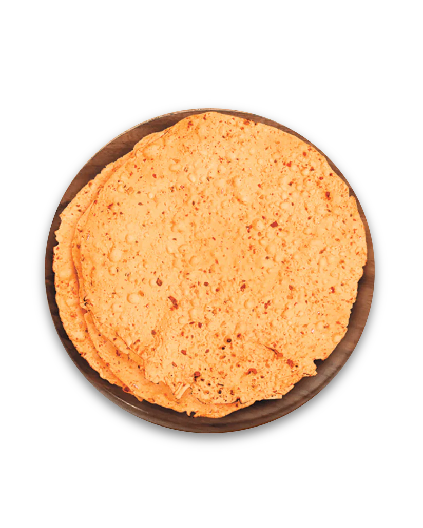 Narayanji Gajak Wale Papad Chana Lahsun  400 gms - India shopping