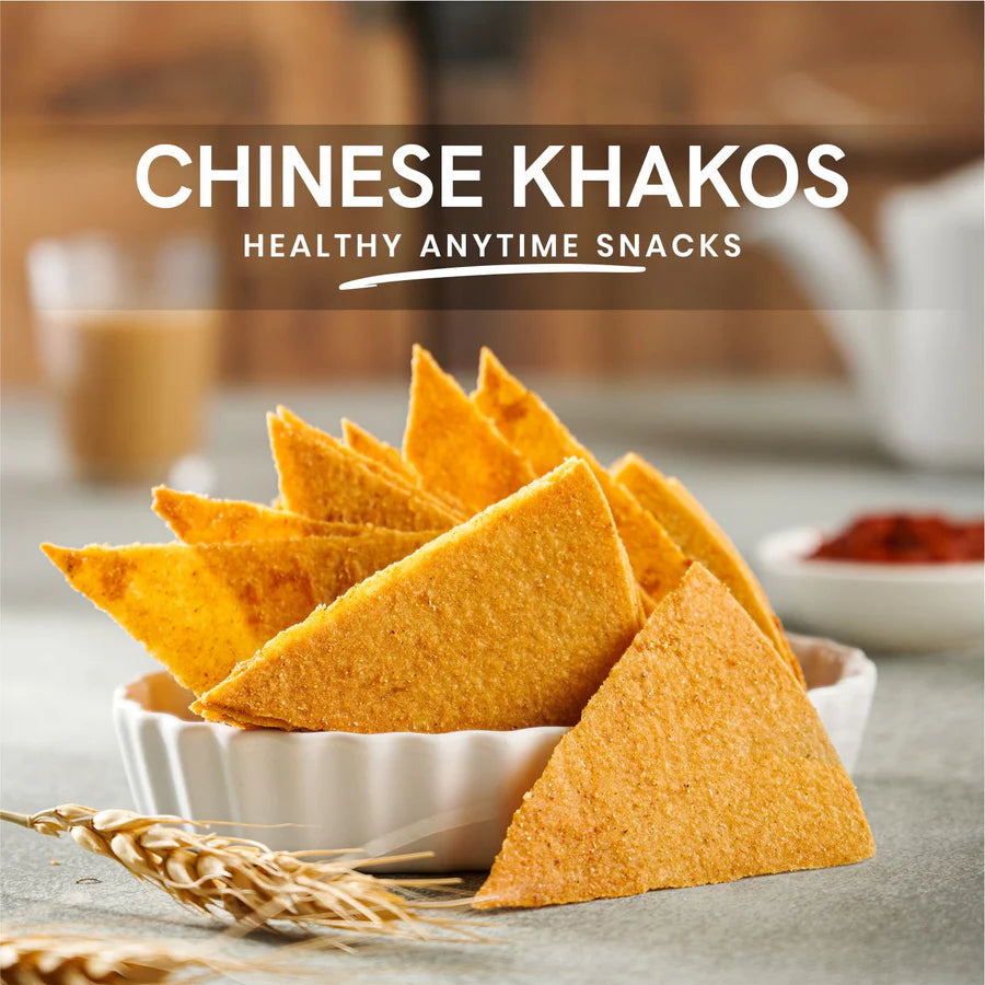 Stuti Wheat Chinese Khakos With Schezwan Chutney | 200 gms