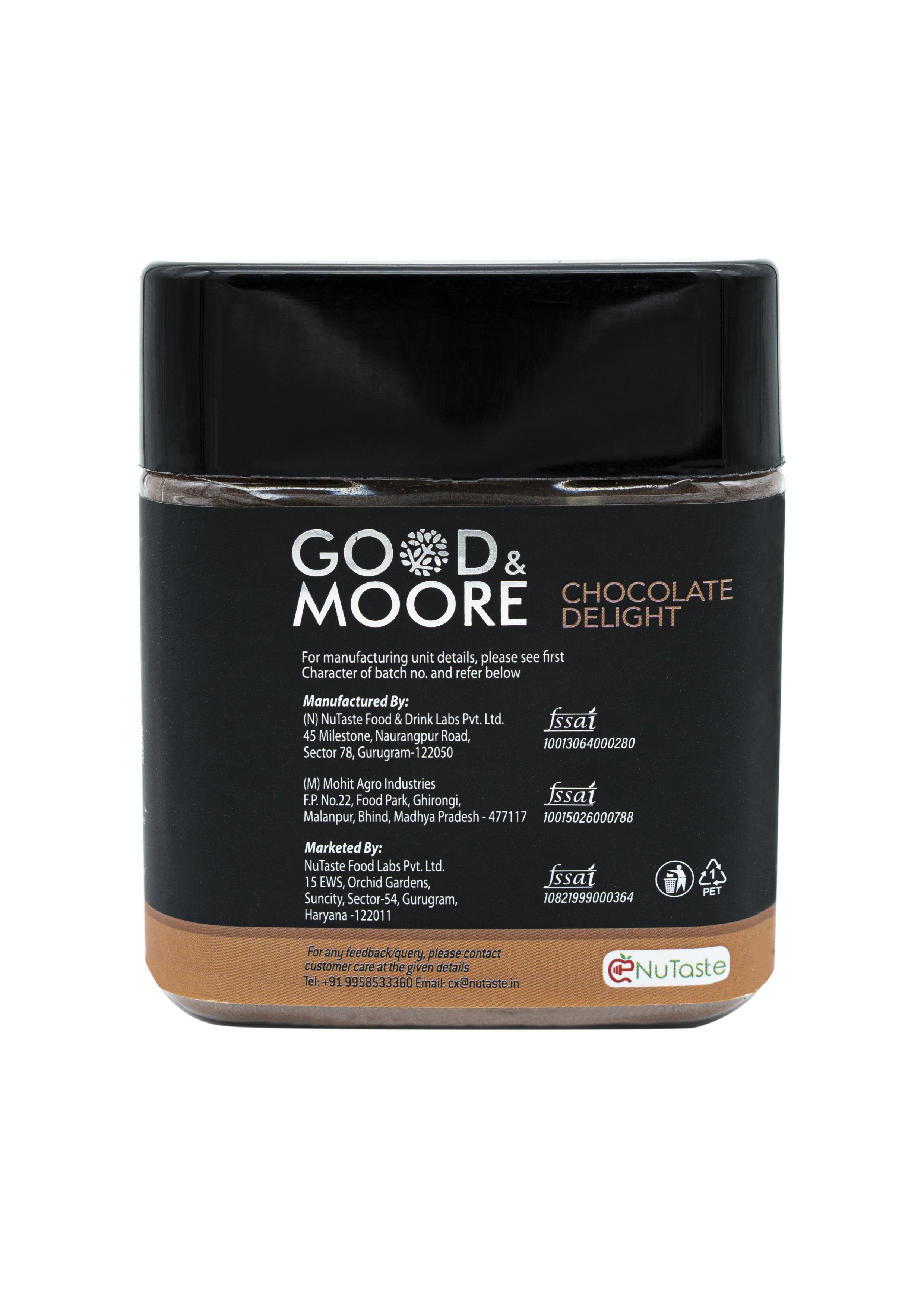 Good & Moore  Chocolate Delight Frappe Mix | 320 gms