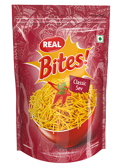 Real Bites Namkeen Classic Sev | 400 gms