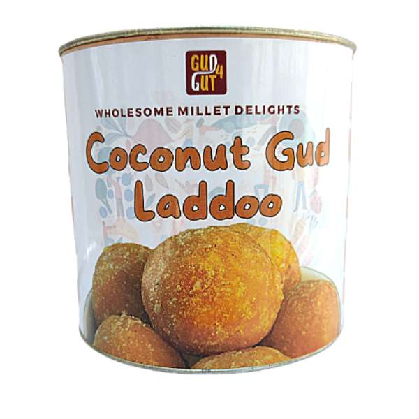 Gud 4 gut Coconut Gondhd Laddu Khopra laddo - 500 gms