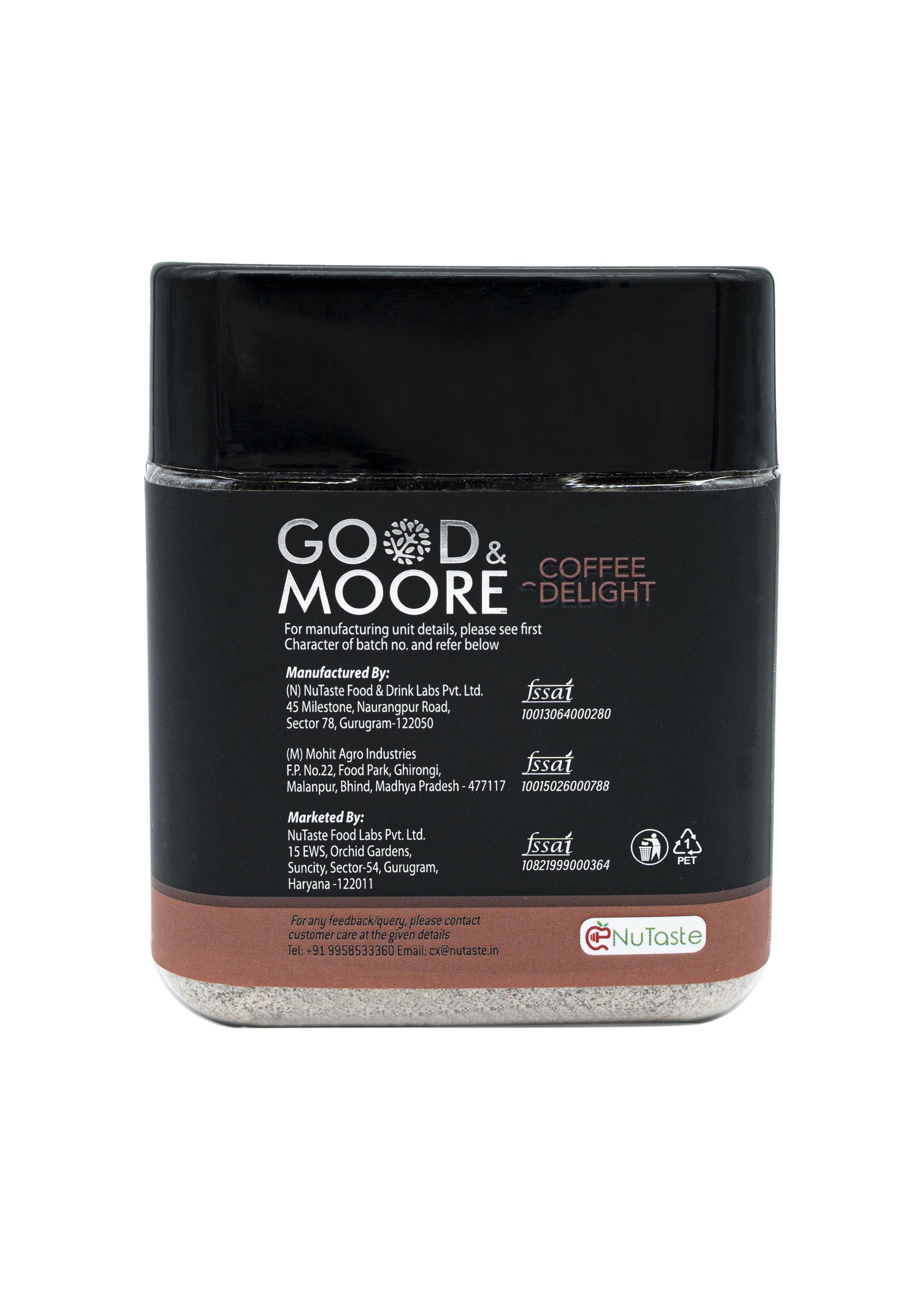 Good & Moore  Coffee Delight Frappe Mix 350 gms