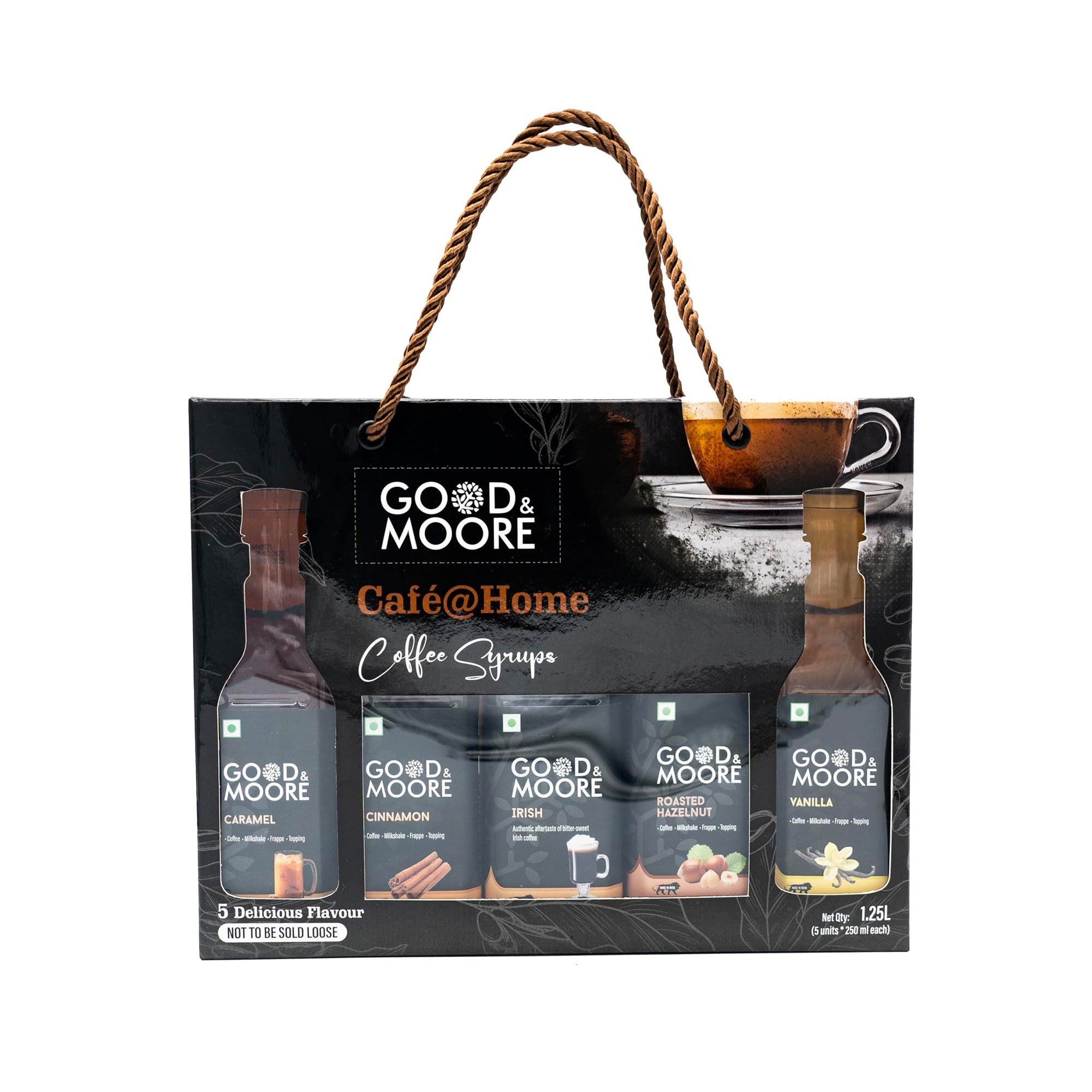 Good & Moore Coffee Syrup Gift Pack | 250 ML Pack Of 5