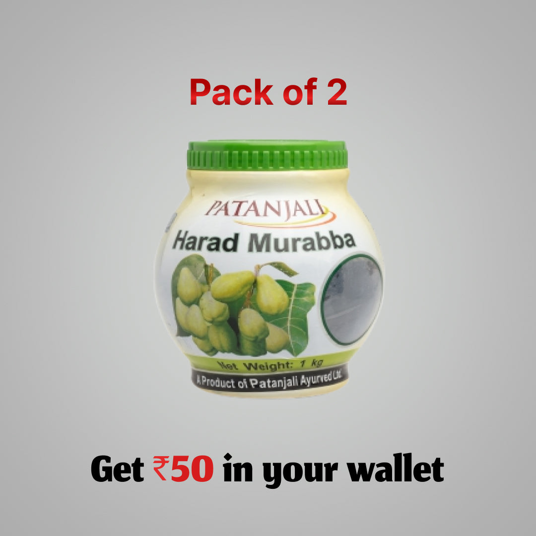Combo- Patanjali Harad Murabba 1 Kg(Pack of 2)