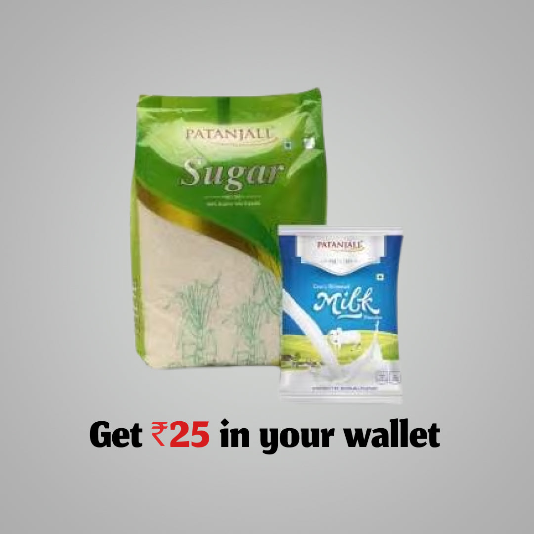 Combo- Sugar 5Kg + Cow's Milk Powder 200 gm