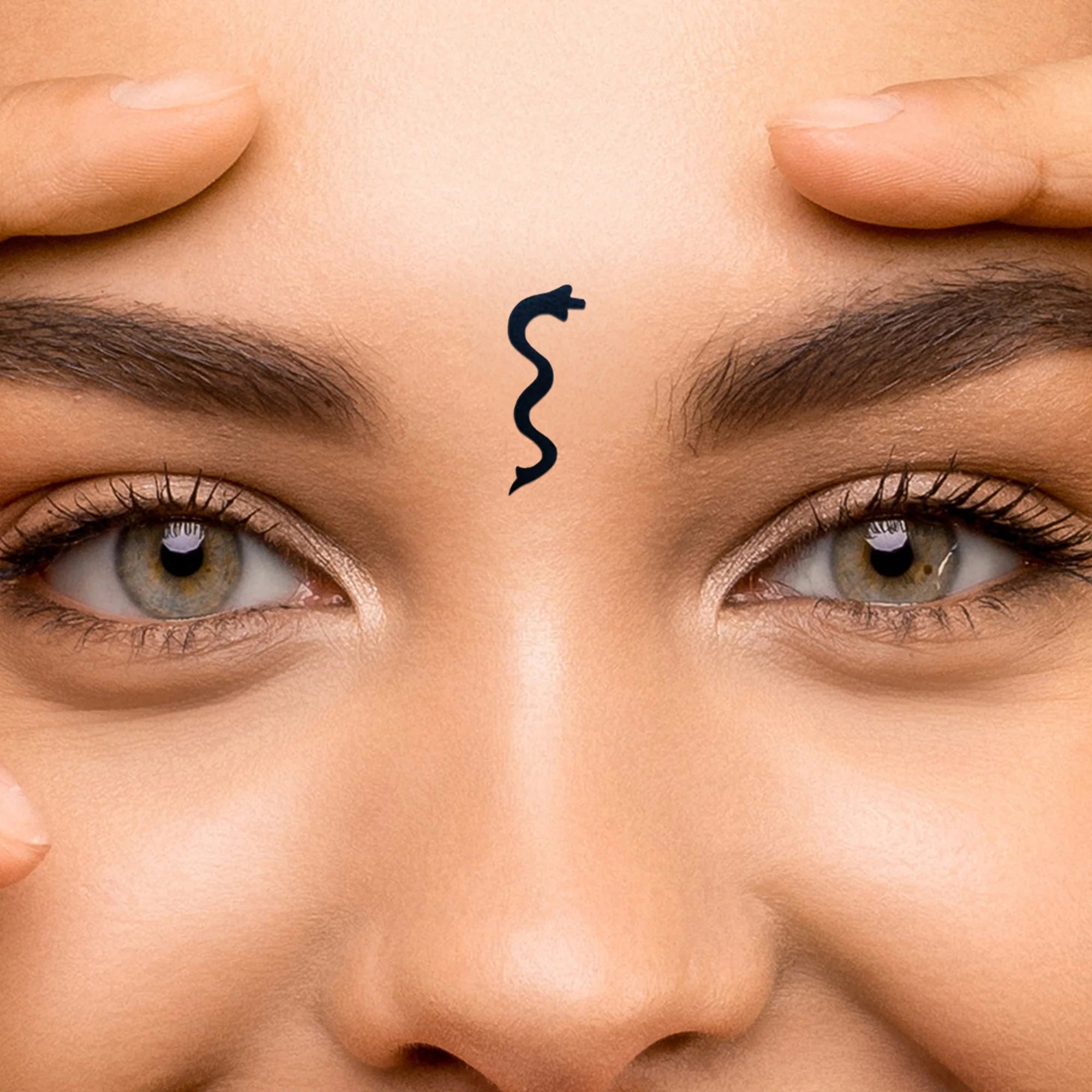 Comet Busters Black Snake PVC Bindis 20mm – Reusable Bindi BIN269