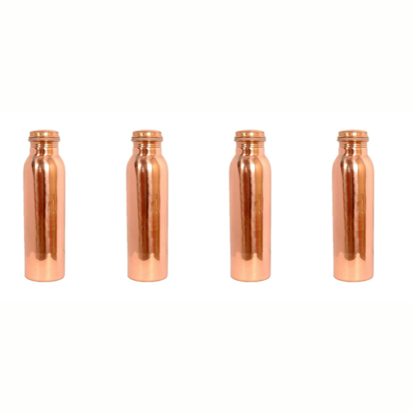 Copper Water Bottle | Set of 2