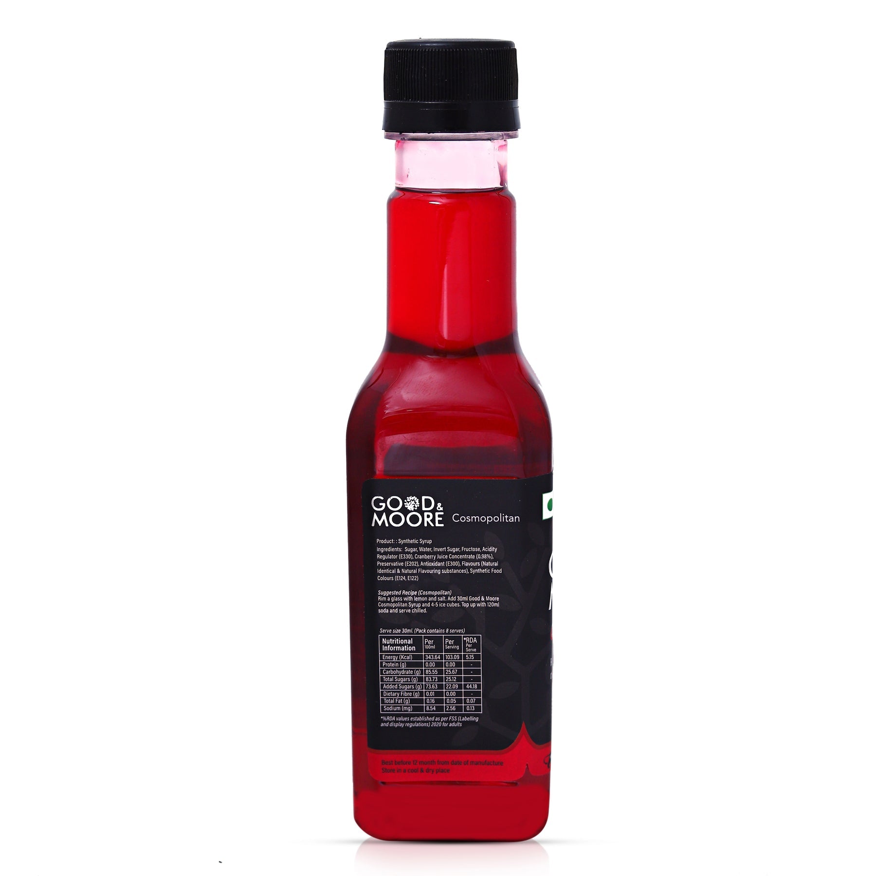 Good & Moore  Cosmopolitan Syrup | 250 ML | 750 ML